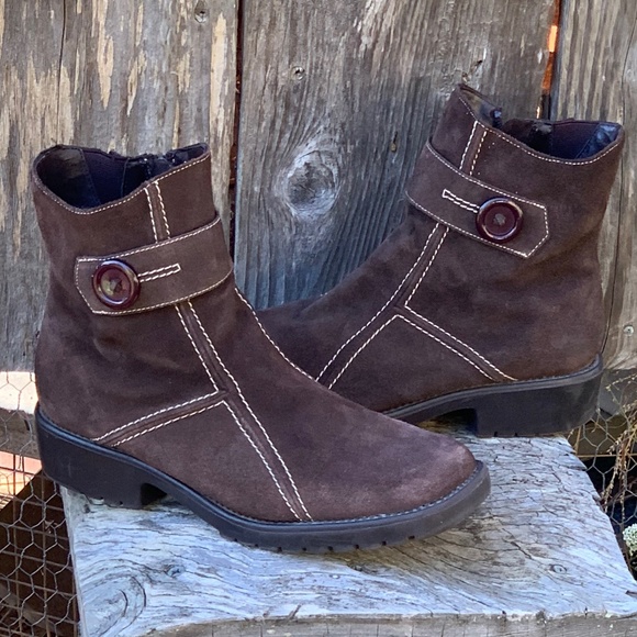 High Sierra Bown Suede "Tabbie" Boots size 8 - Picture 11 of 14